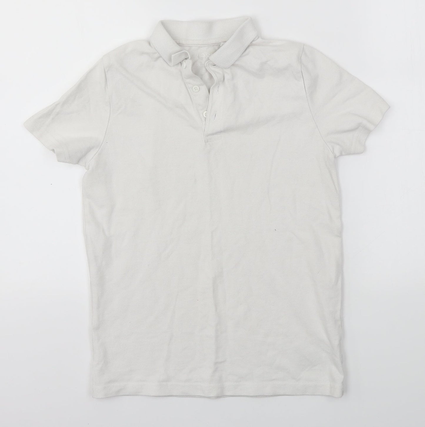 NEXT Girls White   Basic Polo Size 10 Years
