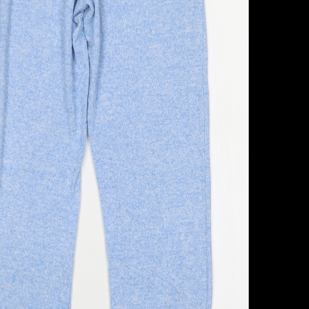 JEFF&CO Womens Blue   Sweatpants Trousers Size 12 L28 in