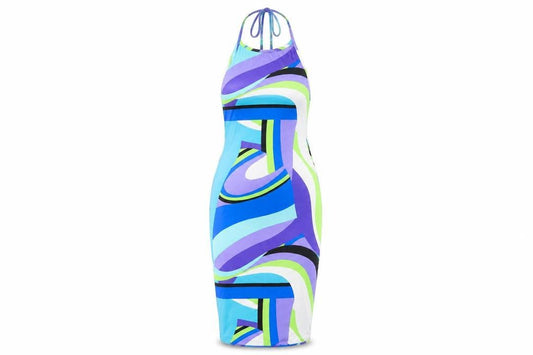 PRETTYLITTLETHING Womens Multicoloured   Pencil Dress  Size 4