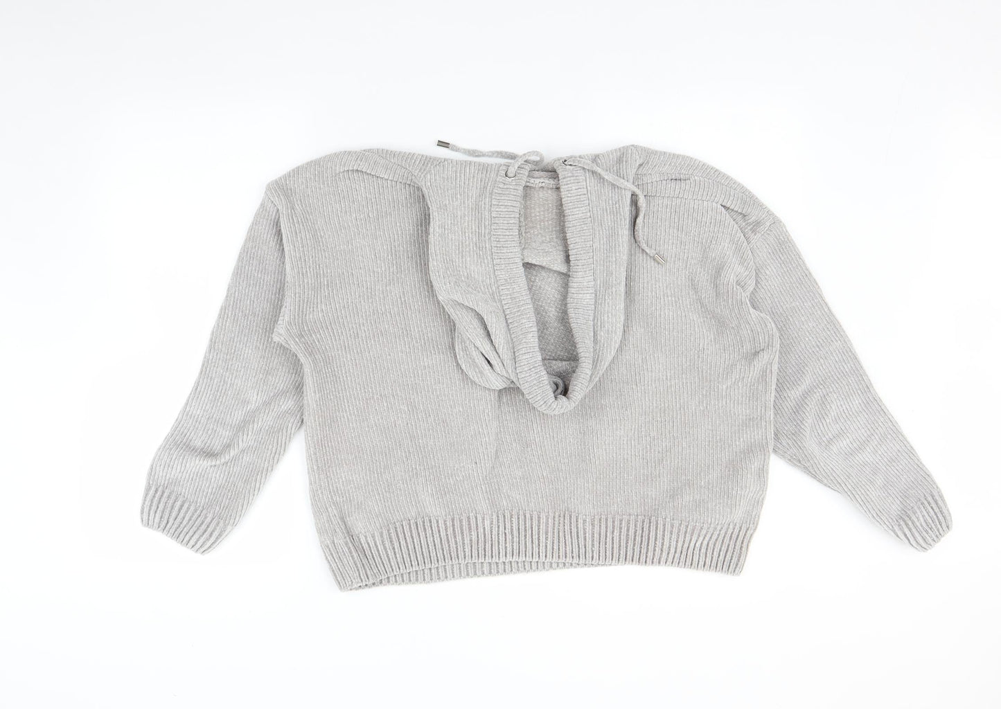 Primark Womens Grey   Pullover Hoodie Size L