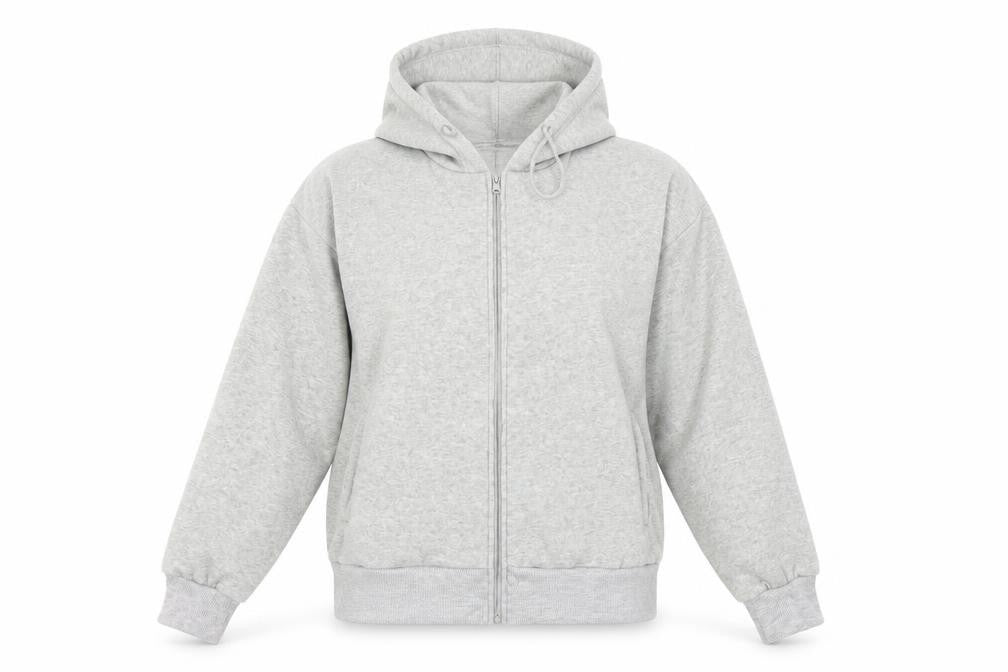 SheIn Womens Grey   Full Zip Hoodie Size S
