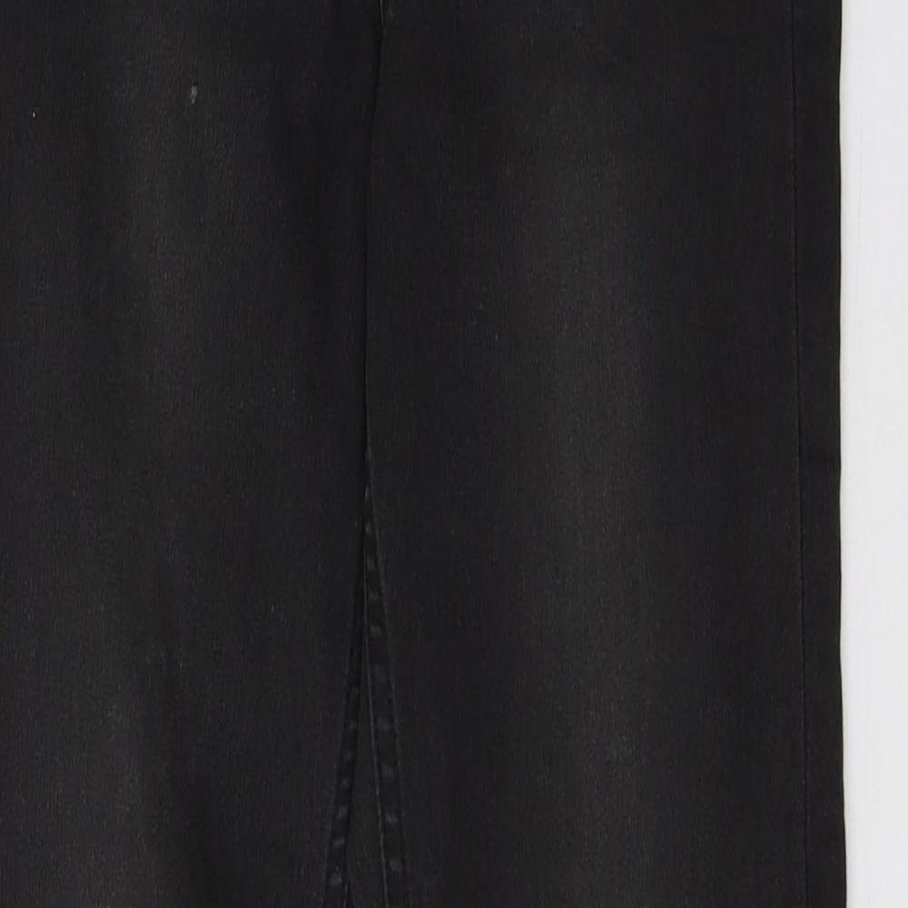 H&M Womens Black  Denim Skinny Jeans Size 25 L32 in
