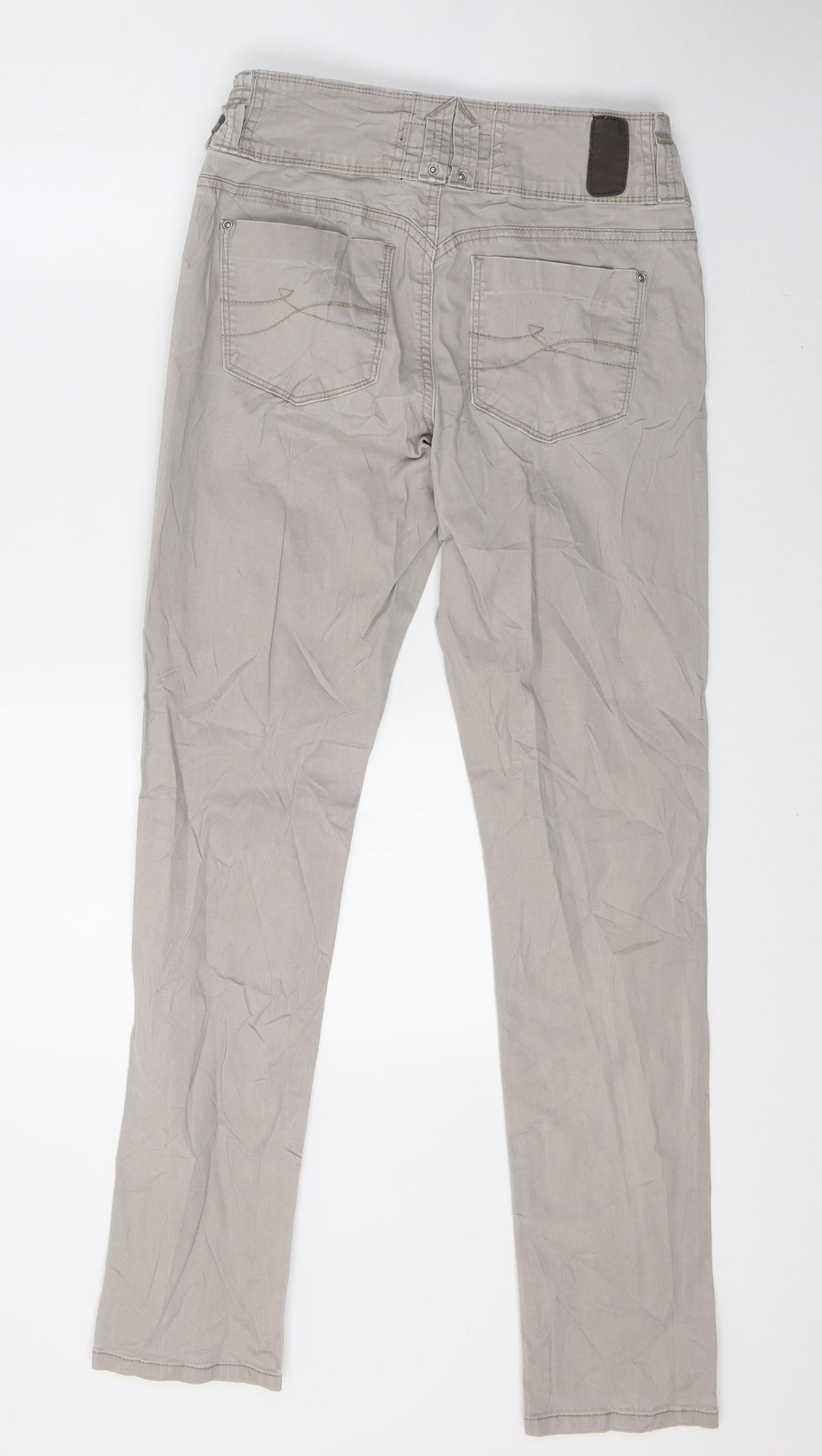 Marc Lauge Womens Grey   Trousers  Size 8 L31 in