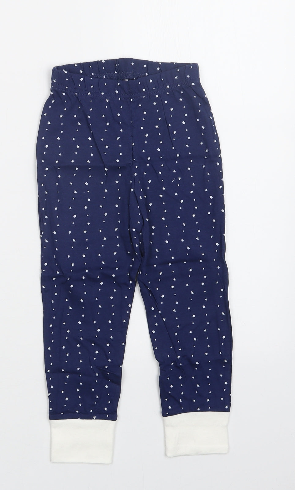 Lily & Dan Girls Blue Geometric  Capri Pyjama Set Size 3-4 Years