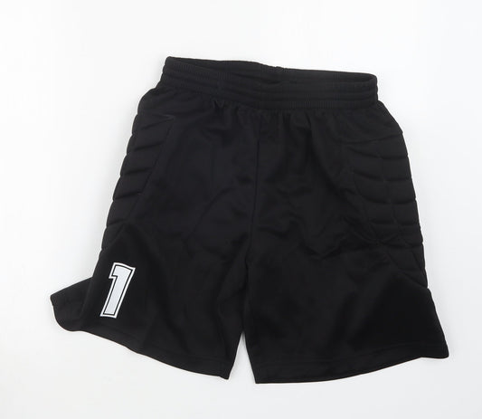 Soccer Kits Mens Black   Athletic Shorts Size 27 in