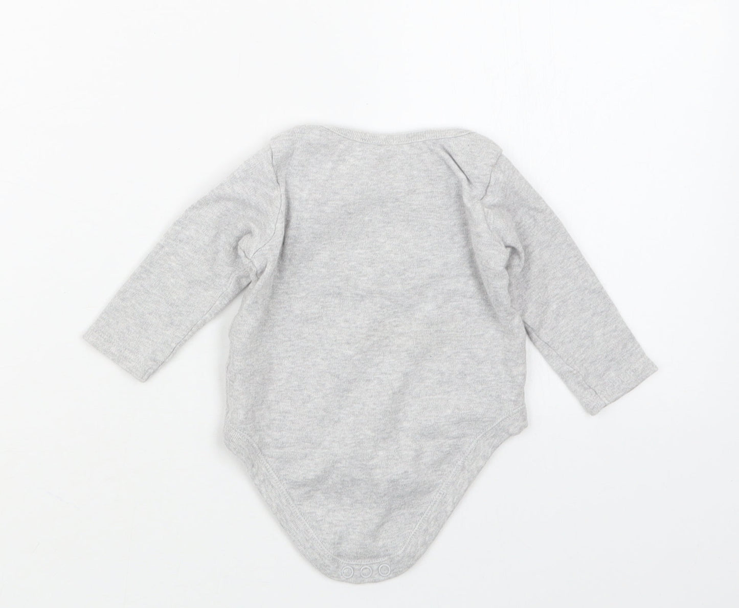 Tesco Girls Grey   Babygrow One-Piece Size 3-6 Months  - Disney