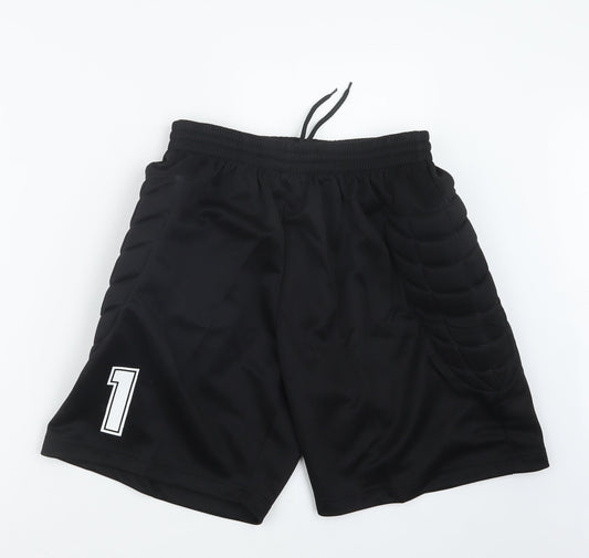 Soccer Kits Mens Black   Athletic Shorts Size 26 in