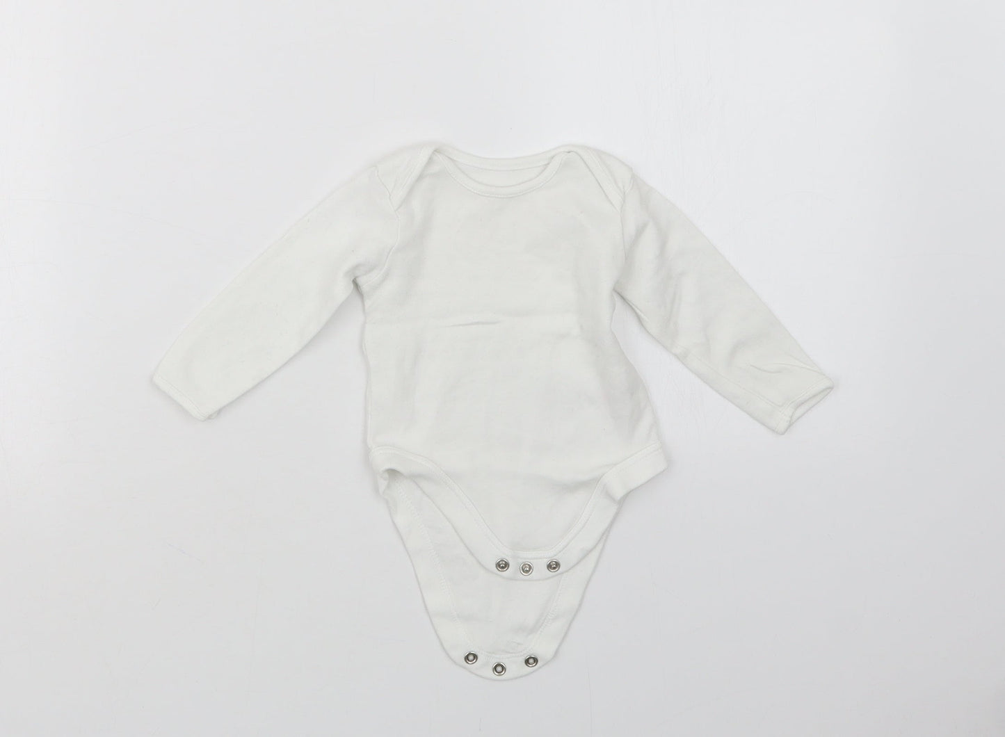 George Baby White   Babygrow One-Piece Size 3-6 Months