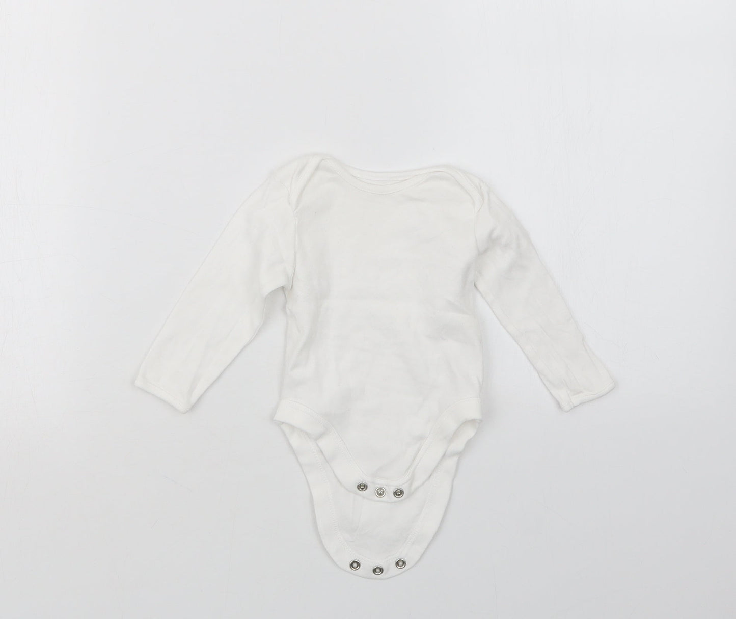 George Baby White   Babygrow One-Piece Size 3-6 Months