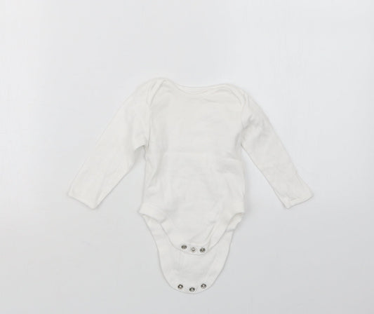 George Baby White   Babygrow One-Piece Size 3-6 Months