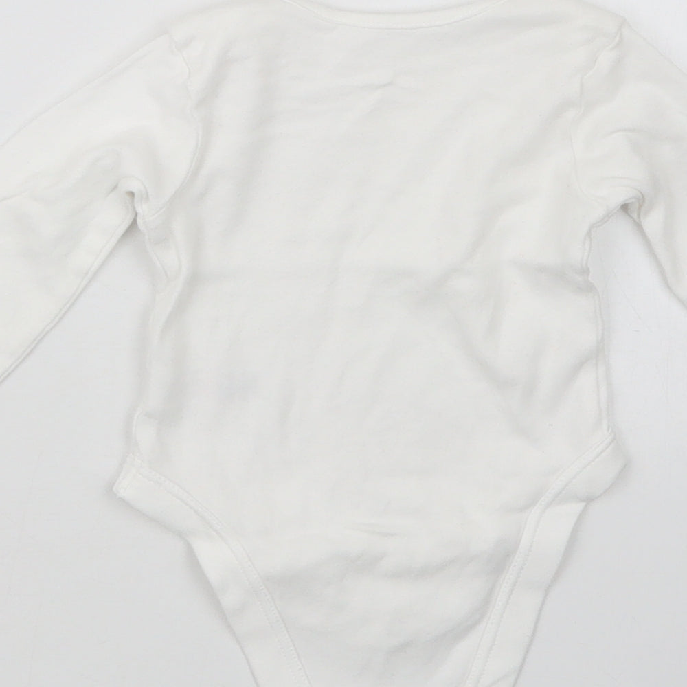 George Baby White   Babygrow One-Piece Size 3-6 Months