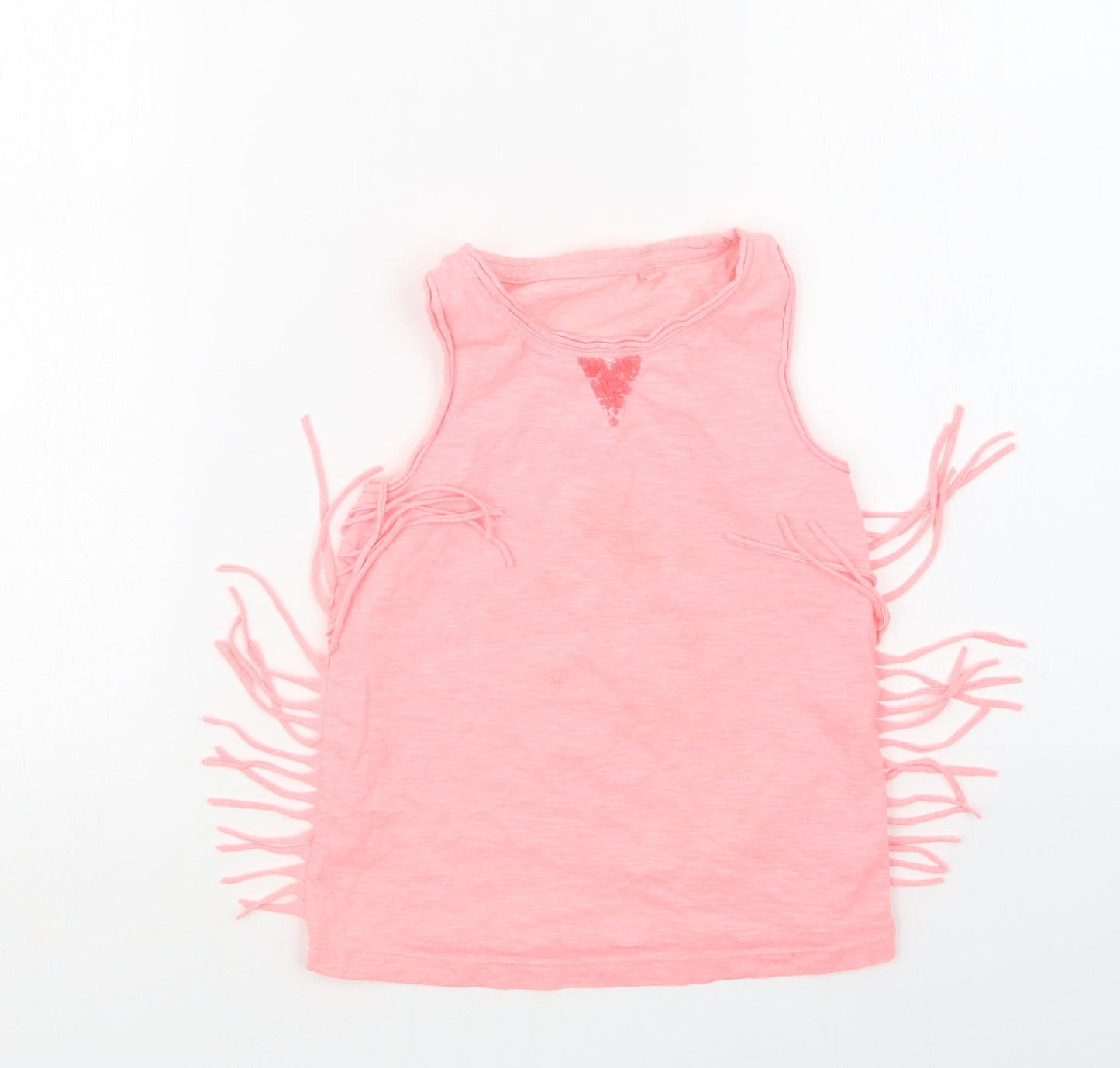 NEXT Girls Pink   Basic T-Shirt Size 6 Years