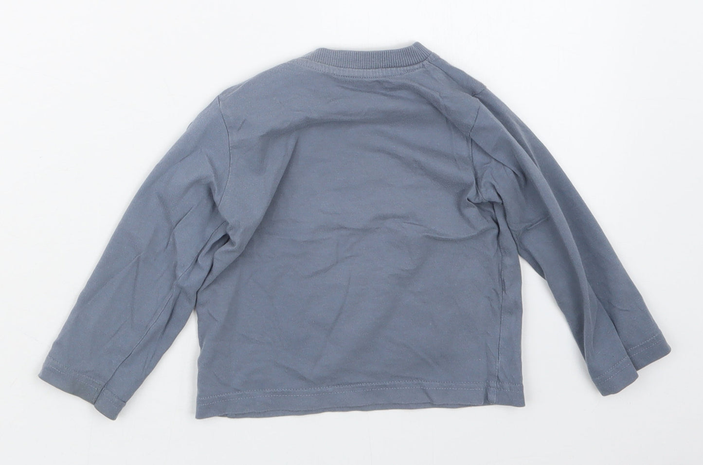 Nutmeg Boys Grey   Basic T-Shirt Size 12-18 Months