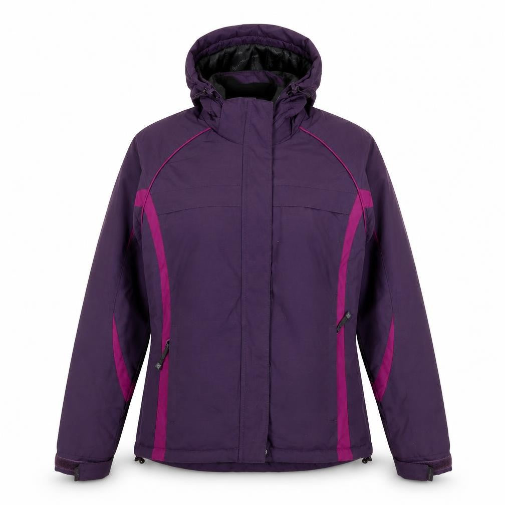 Parallel Womens Purple   Windbreaker Coat Size 8