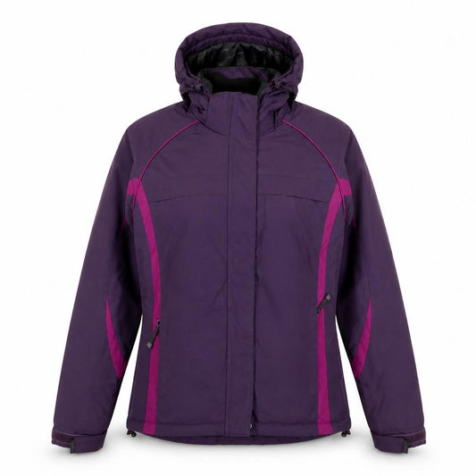Parallel Womens Purple   Windbreaker Coat Size 8