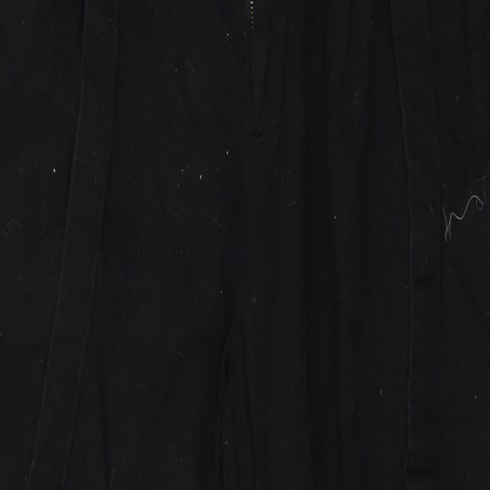 Just Fab Womens Black   Trousers  Size 30 in L25 in