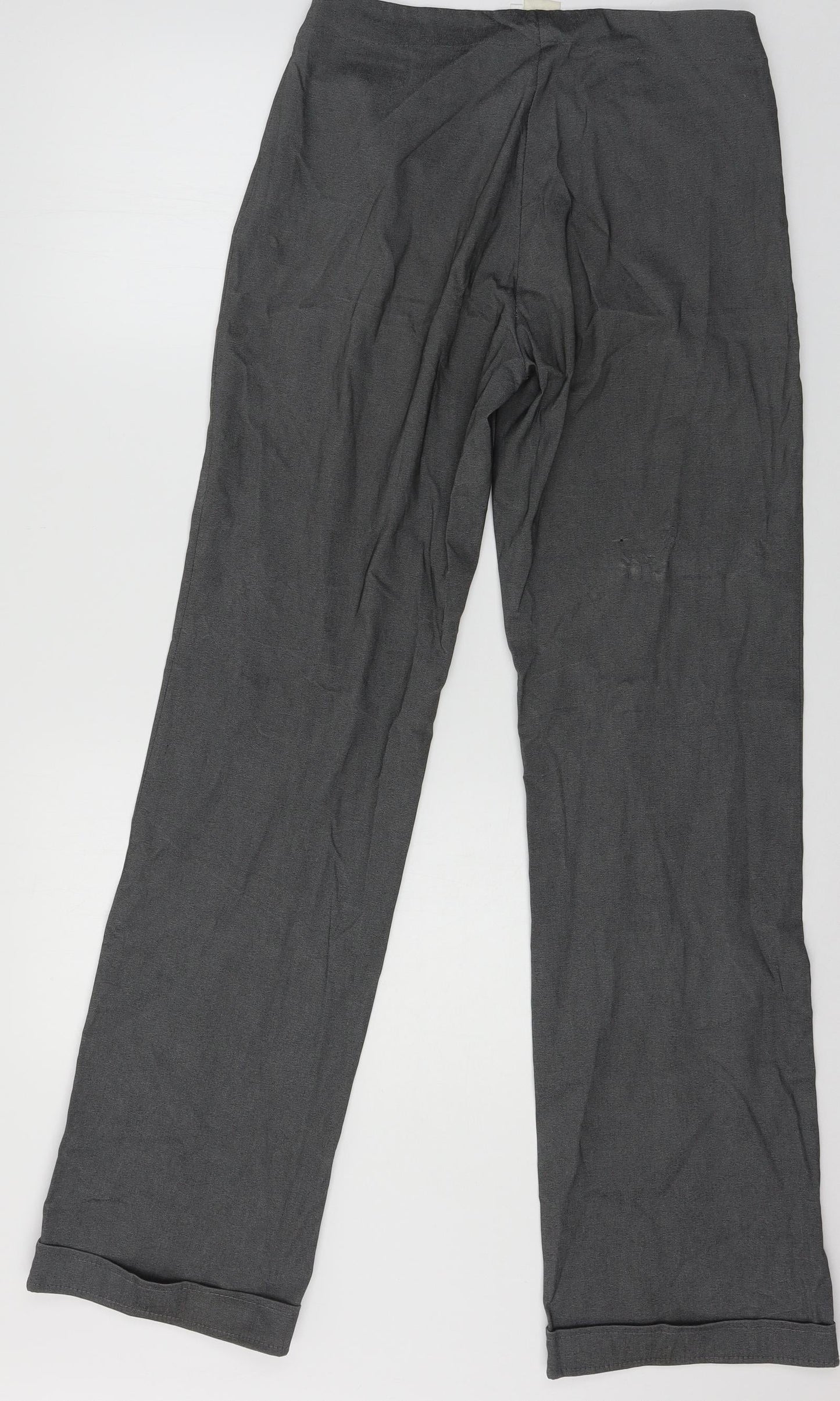 Camera Womens Grey   Trousers  Size 10 L32 in