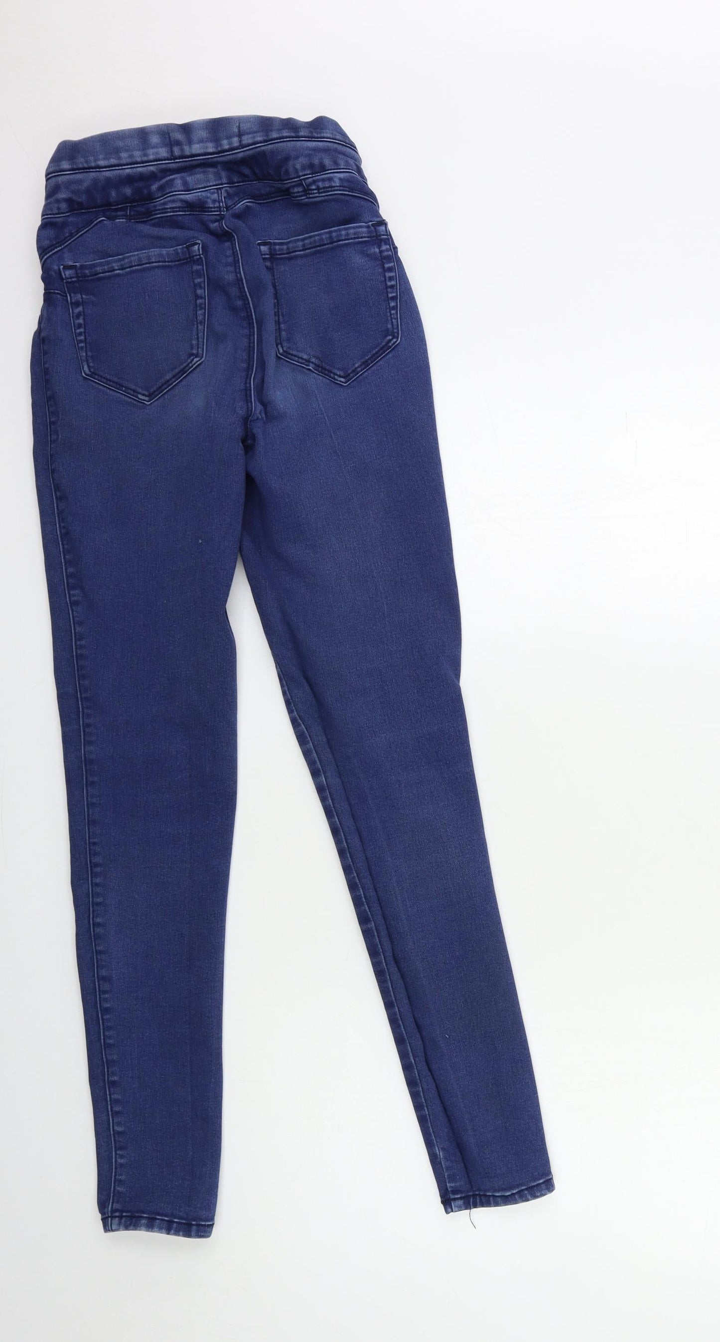 George Womens Blue  Denim Jegging Jeans Size 8 L29 in
