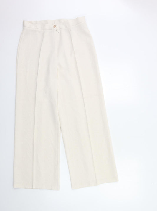 Preworn Womens Beige   Trousers  Size 28 in L27 in