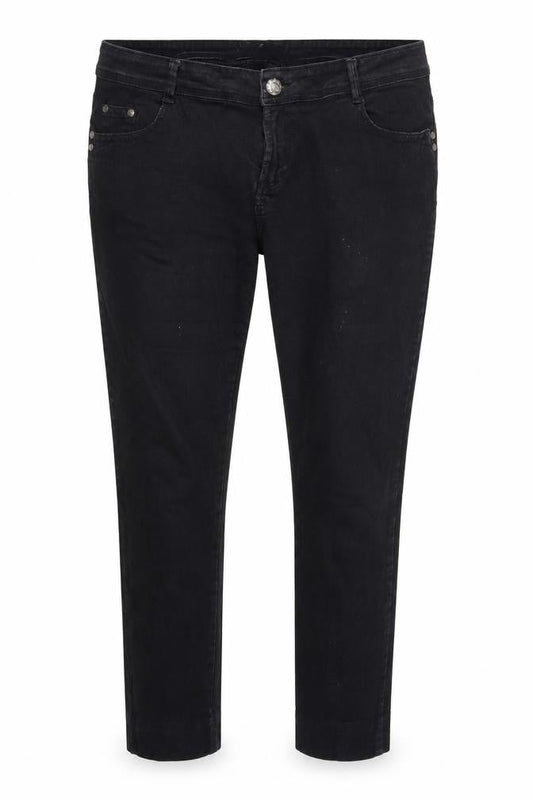 Womens Black  Denim Skinny Jeans Size 38 in L28 in
