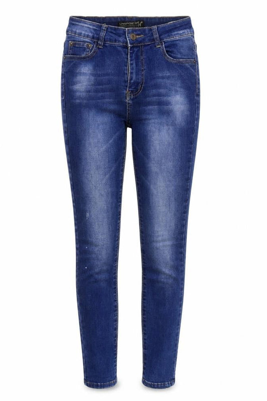 UYOKO Womens Blue  Denim Skinny Jeans Size 26 in L28 in