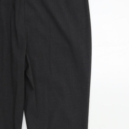 Marks & Spencer Womens Grey   Trousers  Size 16 L20 in