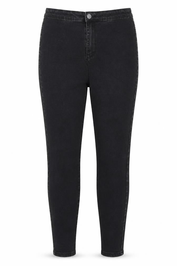 Denim Co Womens Black  Denim Skinny Jeans Size 14 L24 in