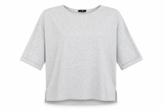New Look Womens Grey   Basic T-Shirt Size M