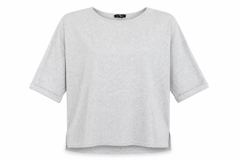 New Look Womens Grey   Basic T-Shirt Size M