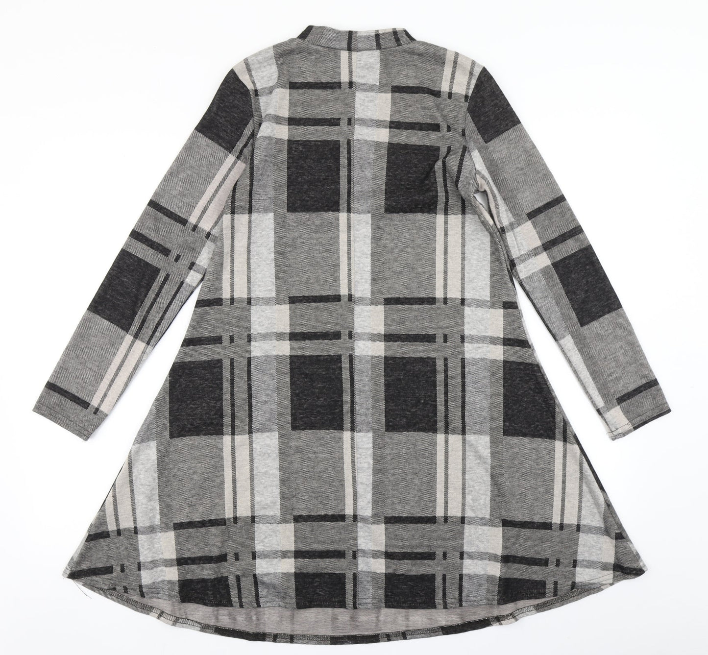 Atmosphere Womens Black Plaid  Fit & Flare  Size 8