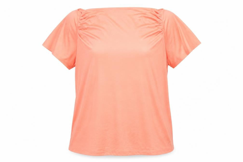 marble Womens Orange   Basic T-Shirt Size XL