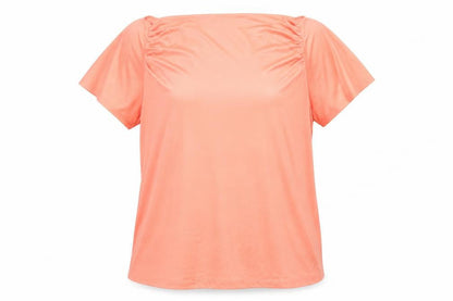 marble Womens Orange   Basic T-Shirt Size XL