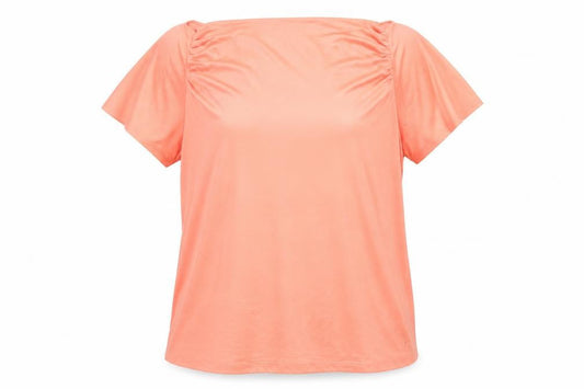 marble Womens Orange   Basic T-Shirt Size XL