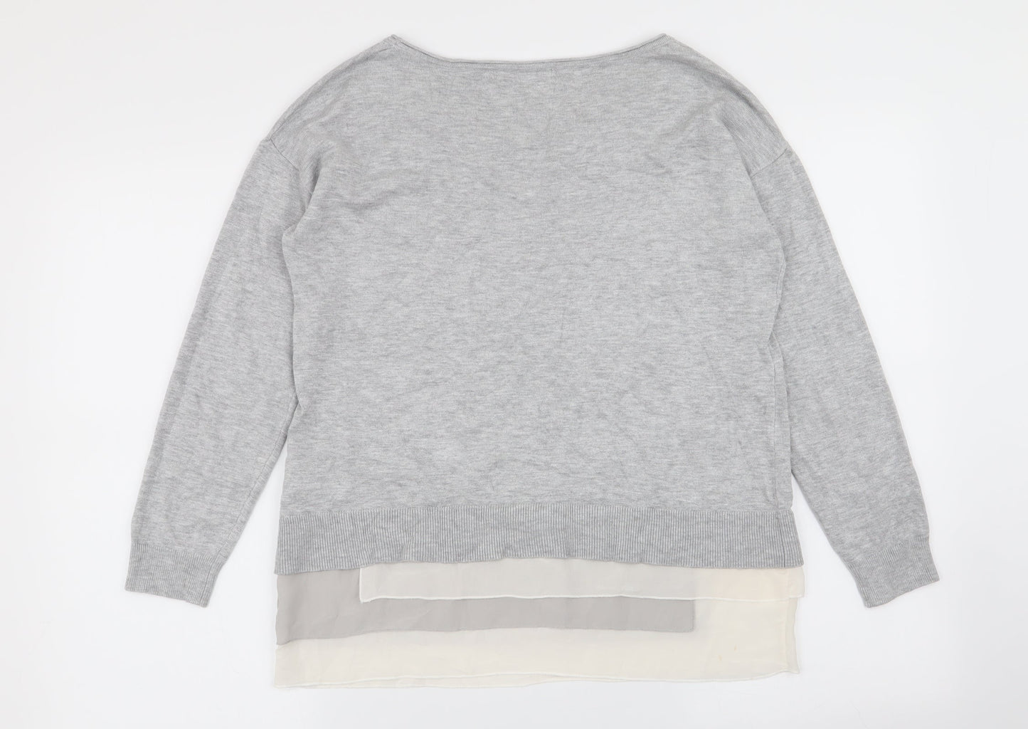 mint velevet Womens Grey   Pullover Jumper Size 10