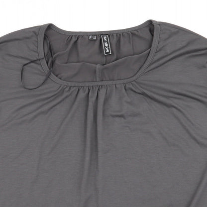 Rainbow Womens Grey   Basic T-Shirt Size M