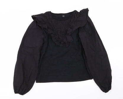 River Island Womens Black   Basic Blouse Size 6