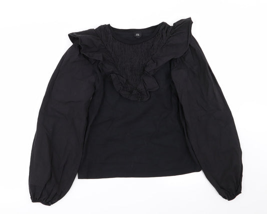River Island Womens Black   Basic Blouse Size 6