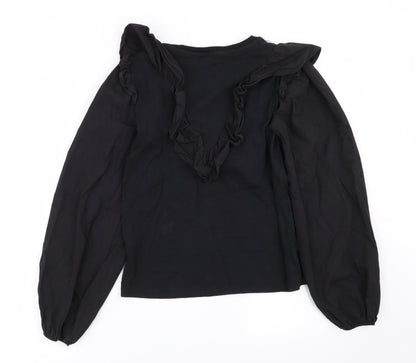River Island Womens Black   Basic Blouse Size 6