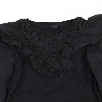 River Island Womens Black   Basic Blouse Size 6