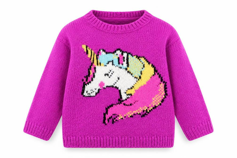 NEXT Girls Purple   Pullover Jumper Size 3-6 Months