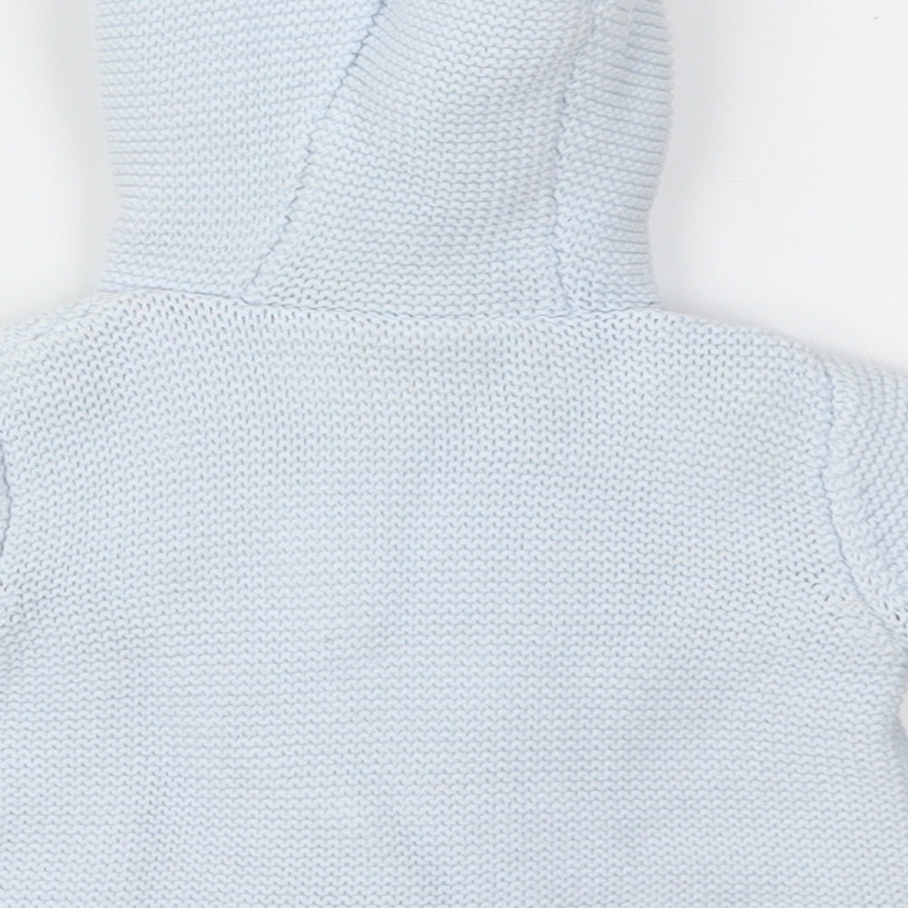 M Boys Blue   Cardigan Jumper One Size