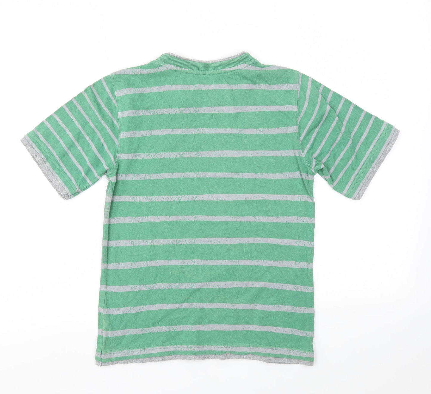 Urban Boys Multicoloured Striped  Basic T-Shirt Size 9 Years