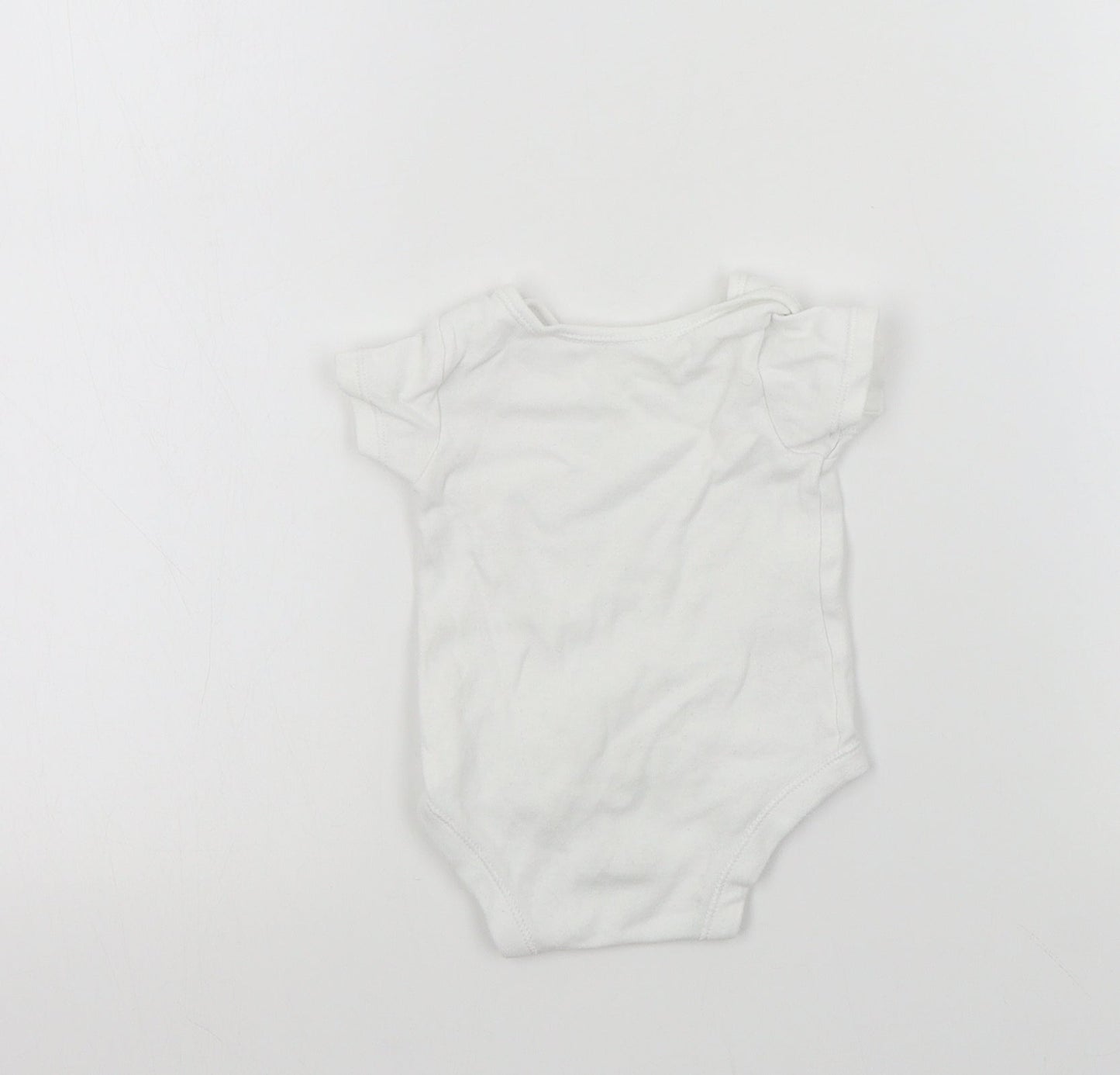 TU Baby White   Babygrow One-Piece Size 0-3 Months