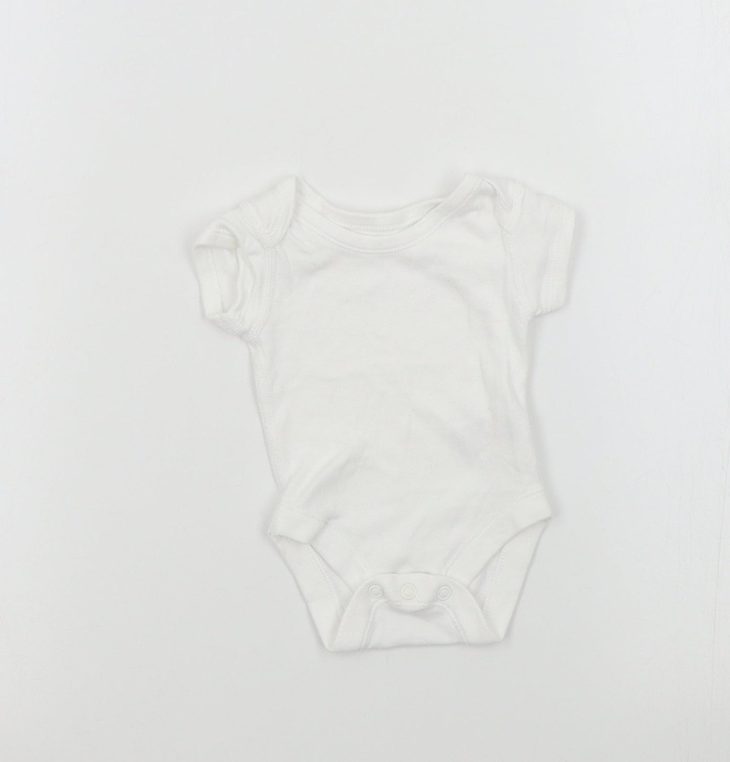 M&S Baby White Colourblock  Babygrow One-Piece Size Newborn