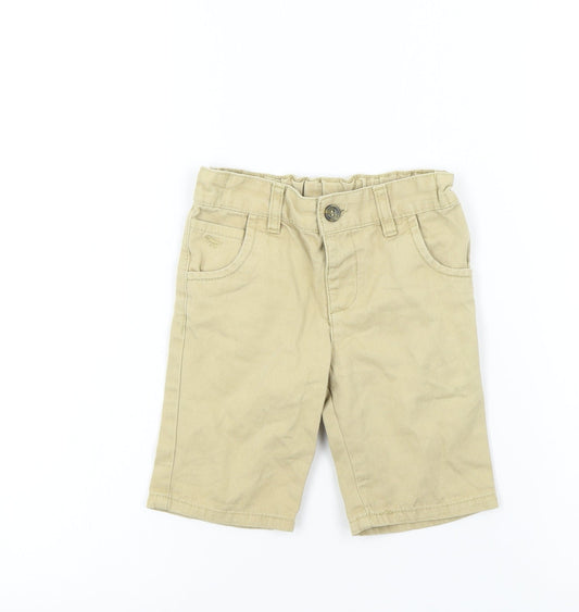 Nutmeg Boys Brown Colourblock  Cropped Jeans Size 18-24 Months