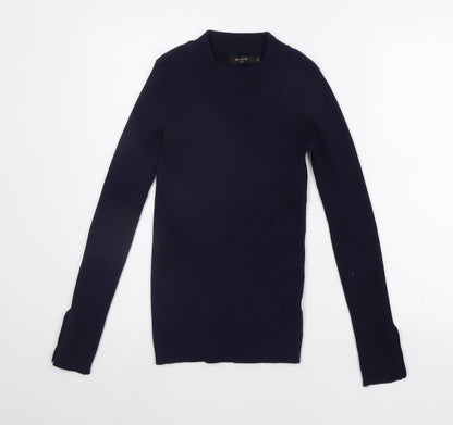 Preloved In Vogue Womens Blue   Pullover Jumper Size M - Front