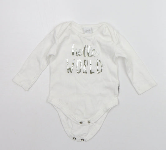 Disney Baby White   Babygrow One-Piece Size 3-6 Months