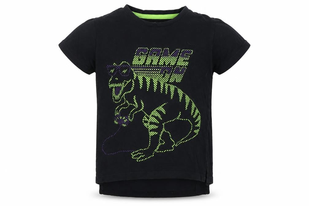 Primark Girls Black   Basic T-Shirt Size 2-3 Years