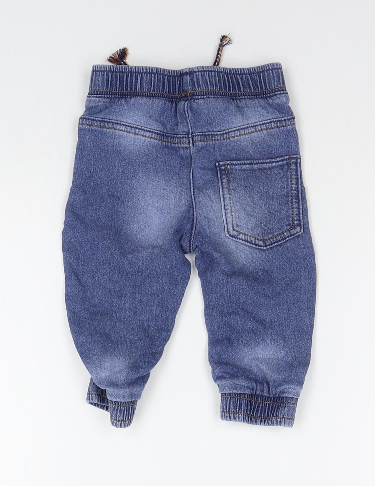 Nutmeg Baby Blue   Jogger Jeans Size 6-9 Months