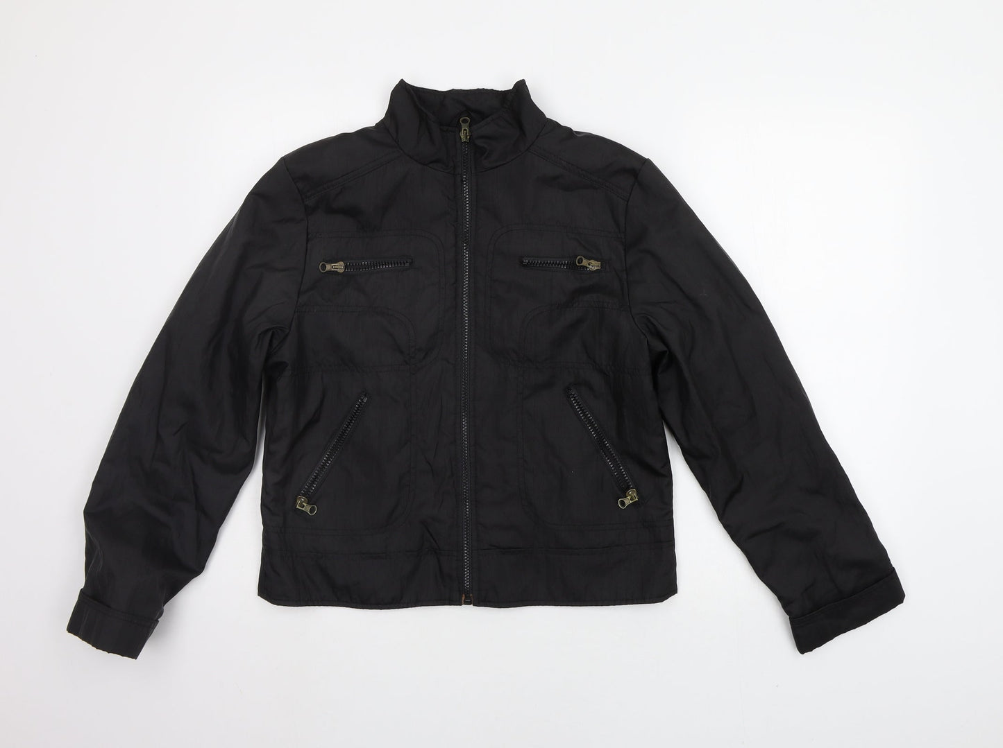 Clyde Womens Black   Jacket Coat Size 12